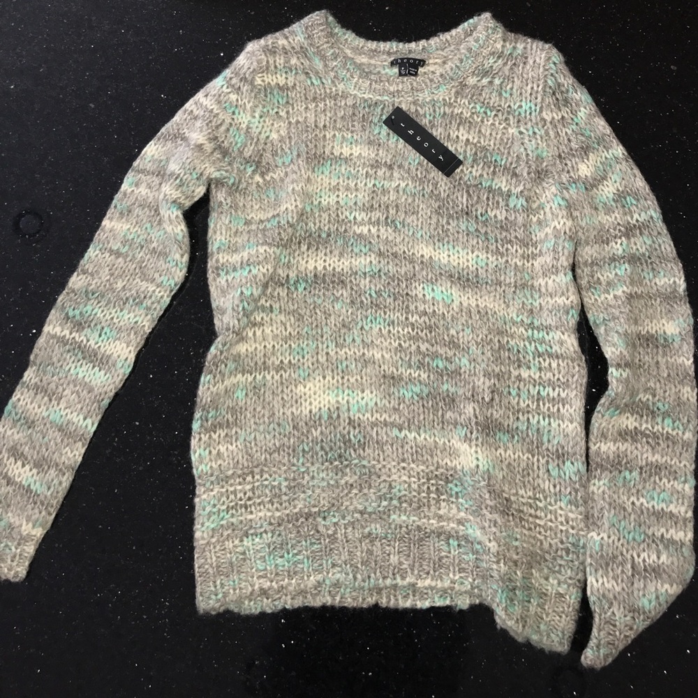 Gray Theory Sweater size P NWT