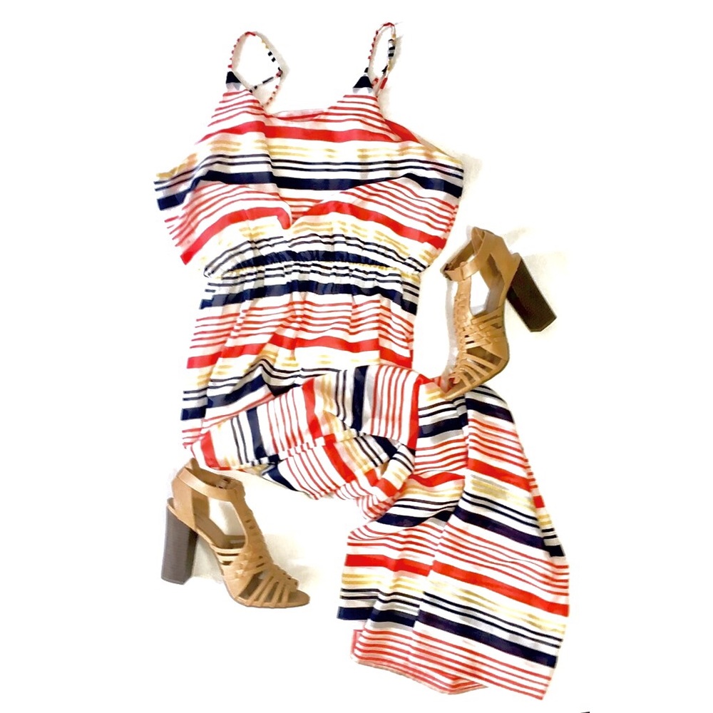 Candy Stripe Maxi Dress
