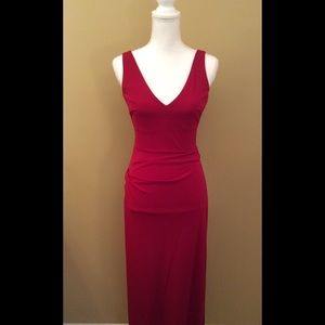 Nicole Miller red cocktail dress Size 4