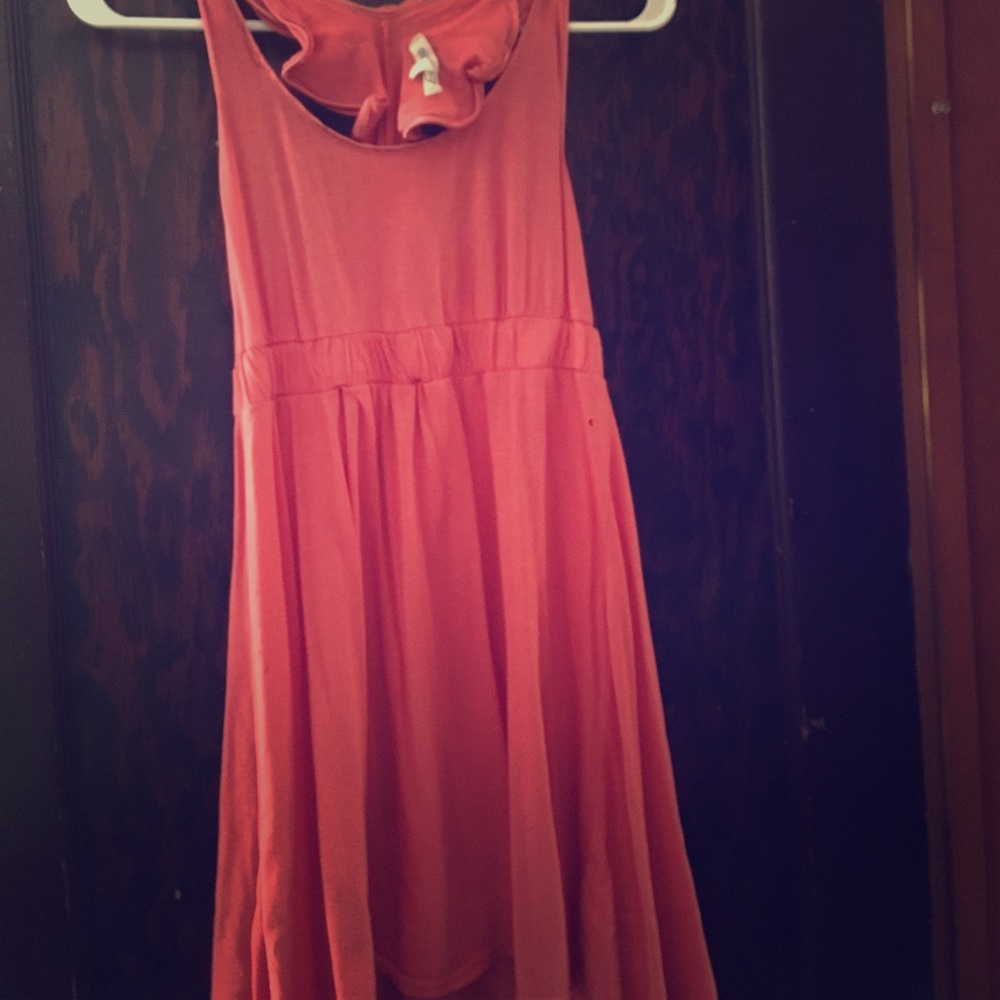 Peach Dress
