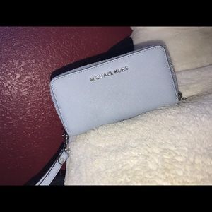 Michael Kors wristlet wallet