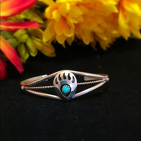 Jewelry - Santa Fe Style Turquoise Sterling Silver Cuff