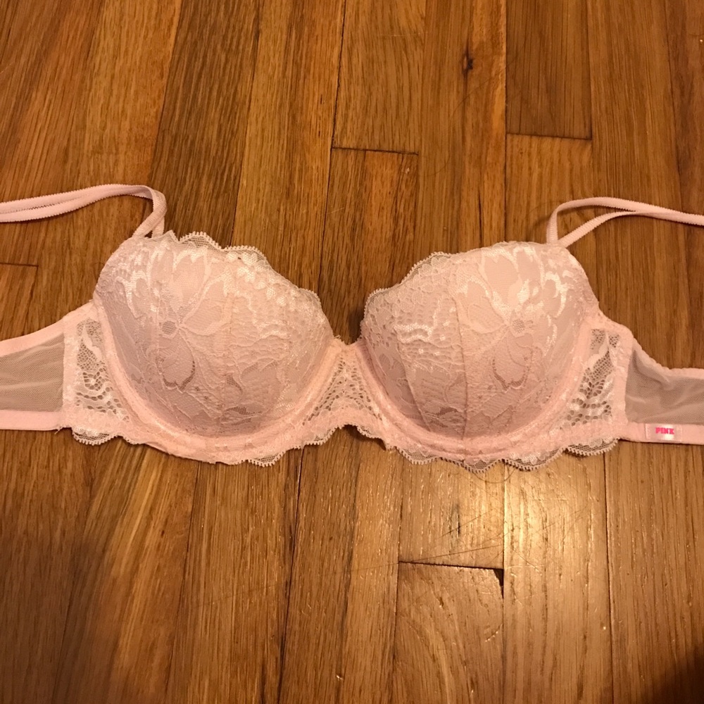PINK DATE NIGHT PUSH UP BRA