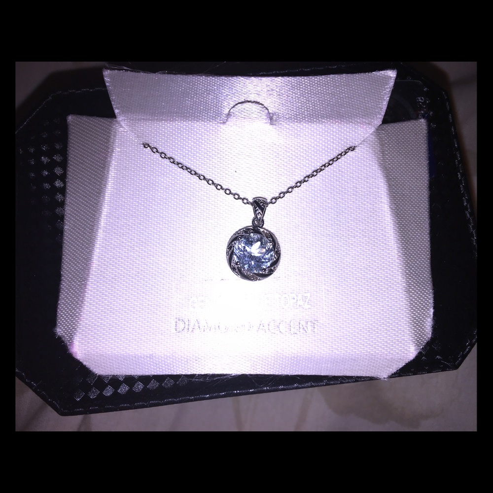 Topaz necklace