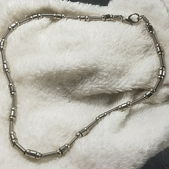 N784 Machine Shop Industial Style Necklace - Picture 4 of 5