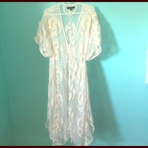 Lace cover up