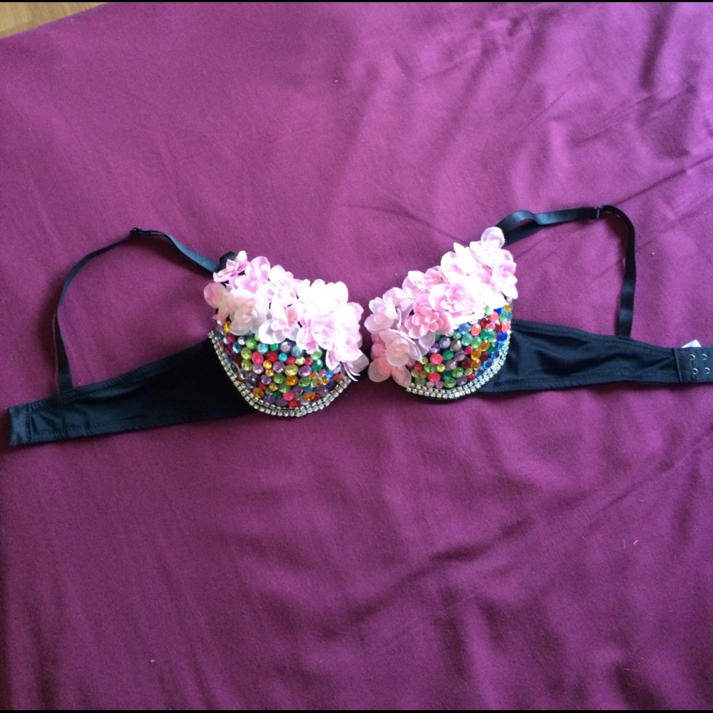 Bedazzled Bra