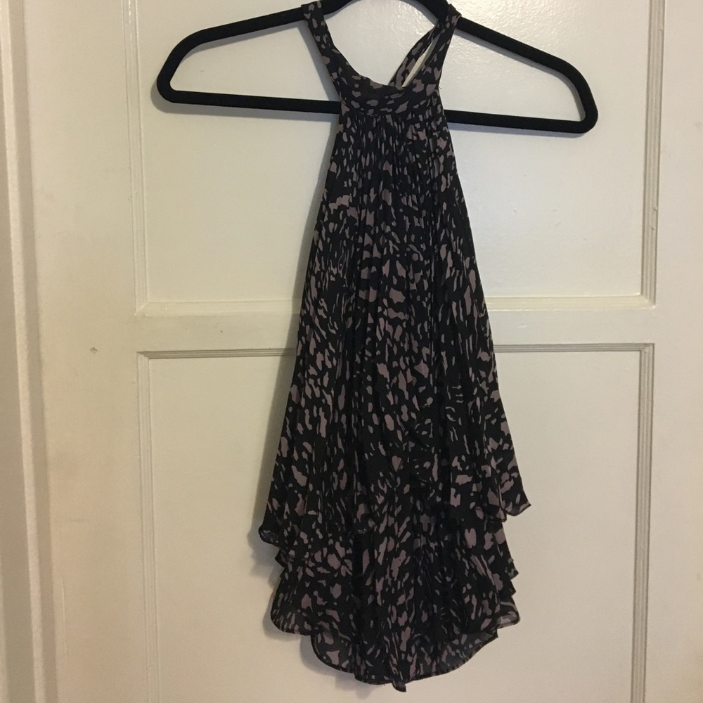 Parker halter top low back