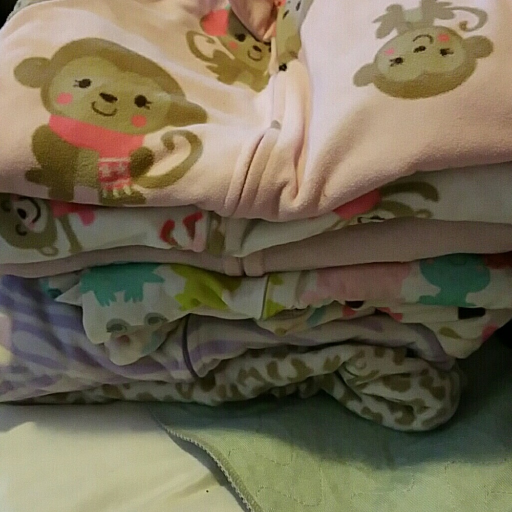 girl toddler pj lot