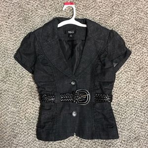 Short sleeve cardigan