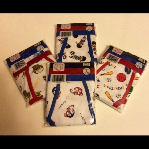 12 Boy's underwear Briefs 5T -New 🎊Cyber sale - Picture 4 of 4