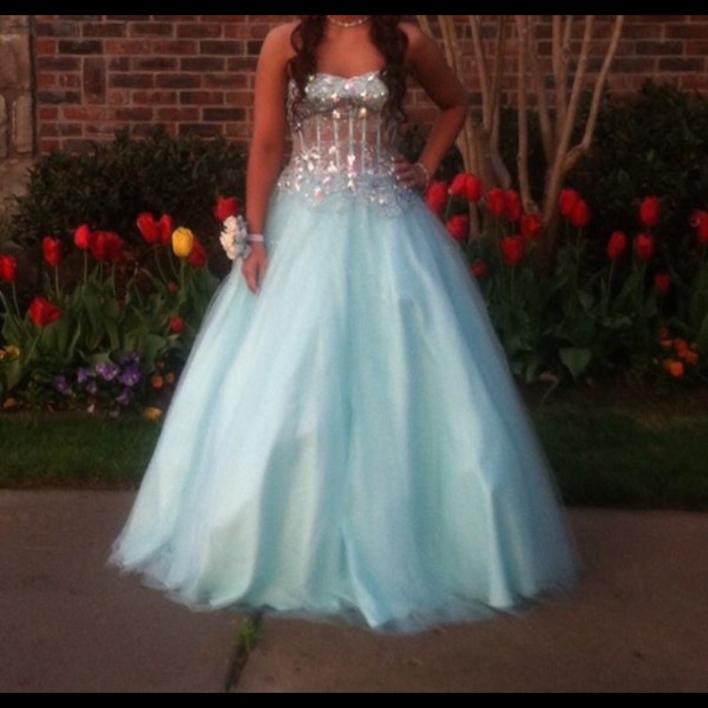 Ice Blue Dress