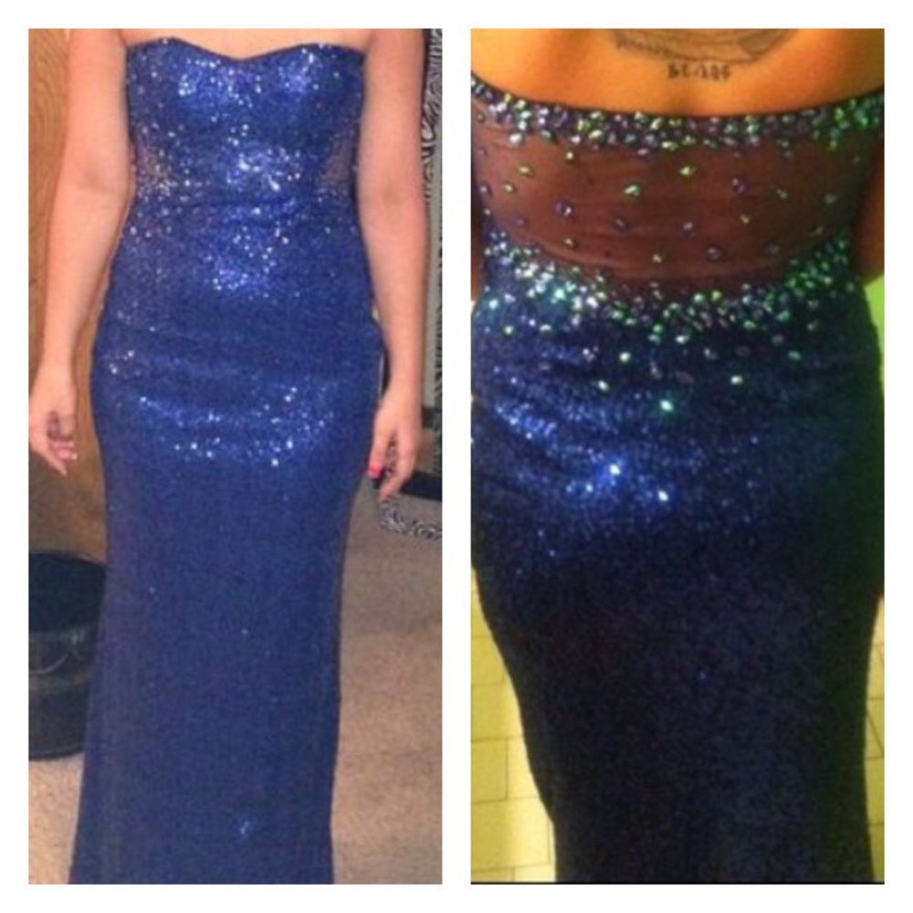 Royal Blue Dress