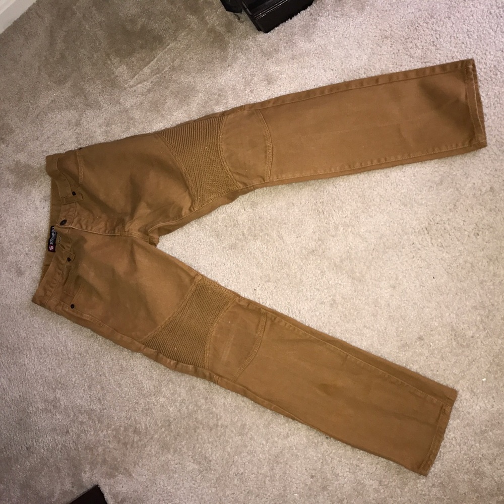 South Pole straight leg khaki color jeans