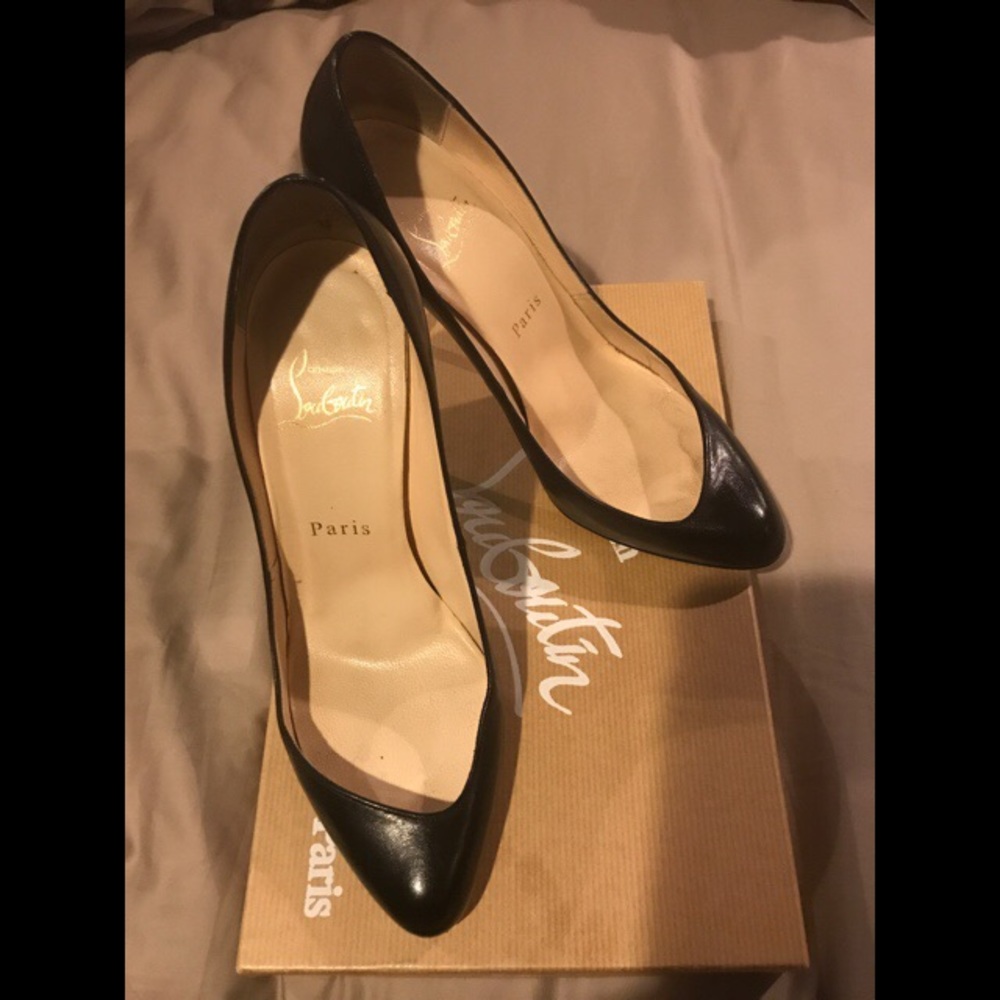 Christian Louboutin Maudissima 100 Sz.37 Black