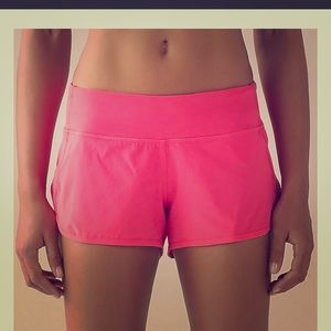 Lululemon Speed Shorts 4 way stretch