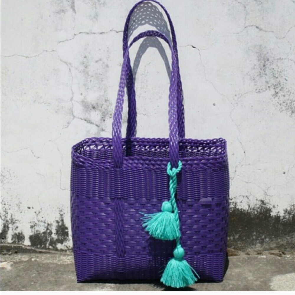 Handmade Woven Beach Basket