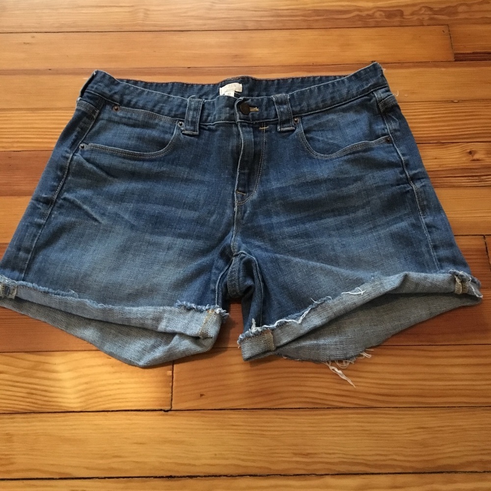 J Crew Factory Jean Shorts Size 10