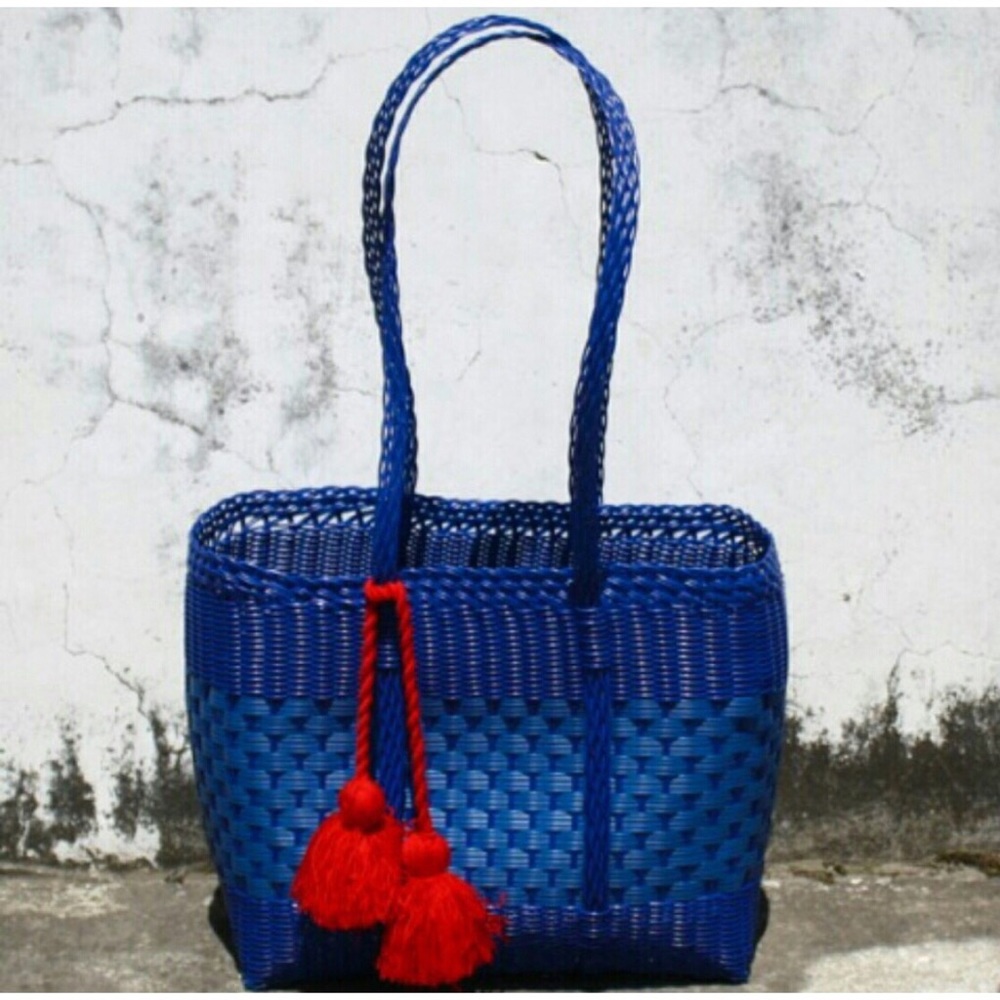 Handmade Woven Beach Basket