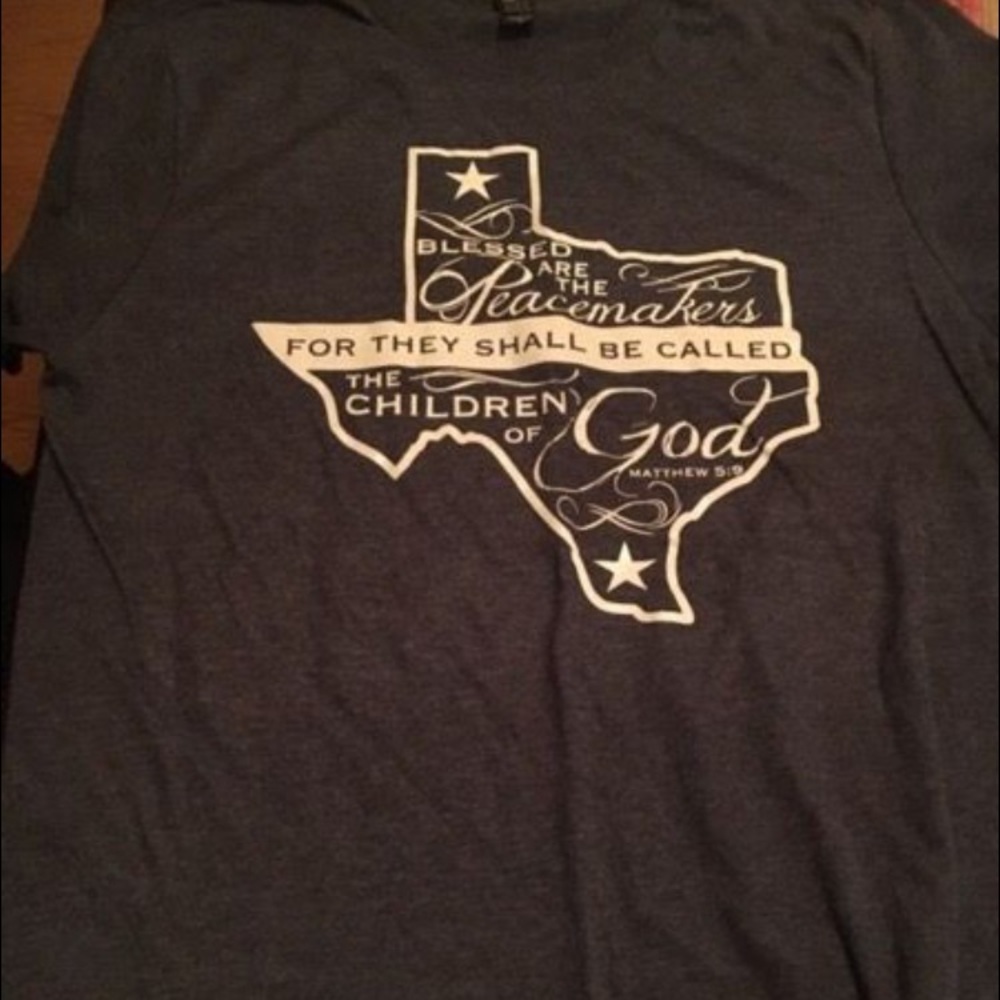 Back The Blue tee