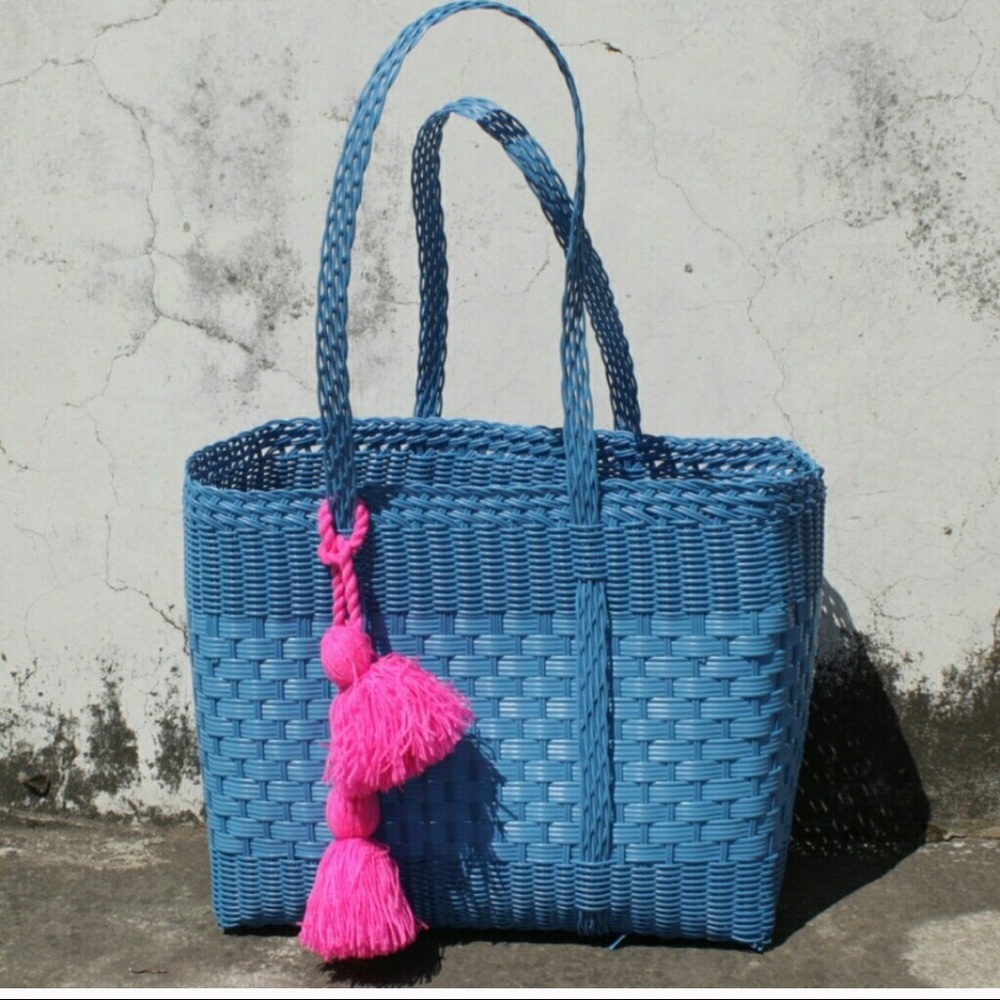 Handmade Woven Beach Basket