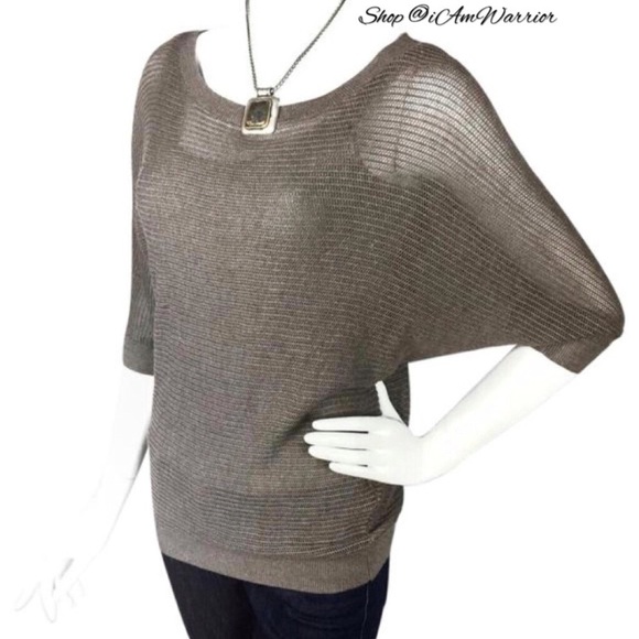 Express Sweaters - Express NWT semi sheer dolman sleeve sweater