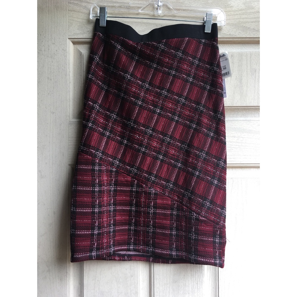 tartan skirt