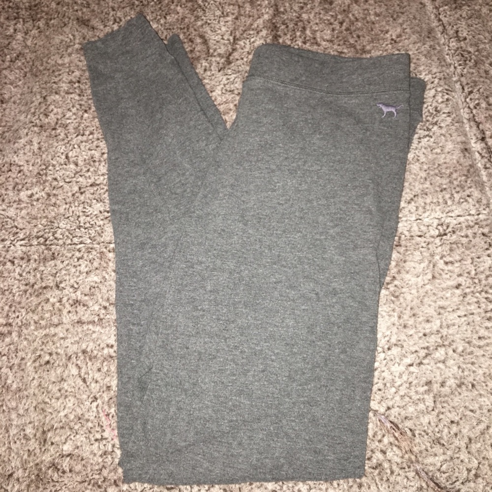 VS Pink Grey Leggings