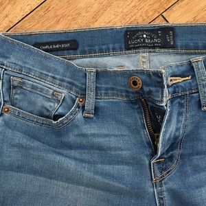 Charlie baby boot lucky brand 4/27 jeans
