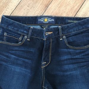 Lolita skinny lucky brand jeans. 4/27