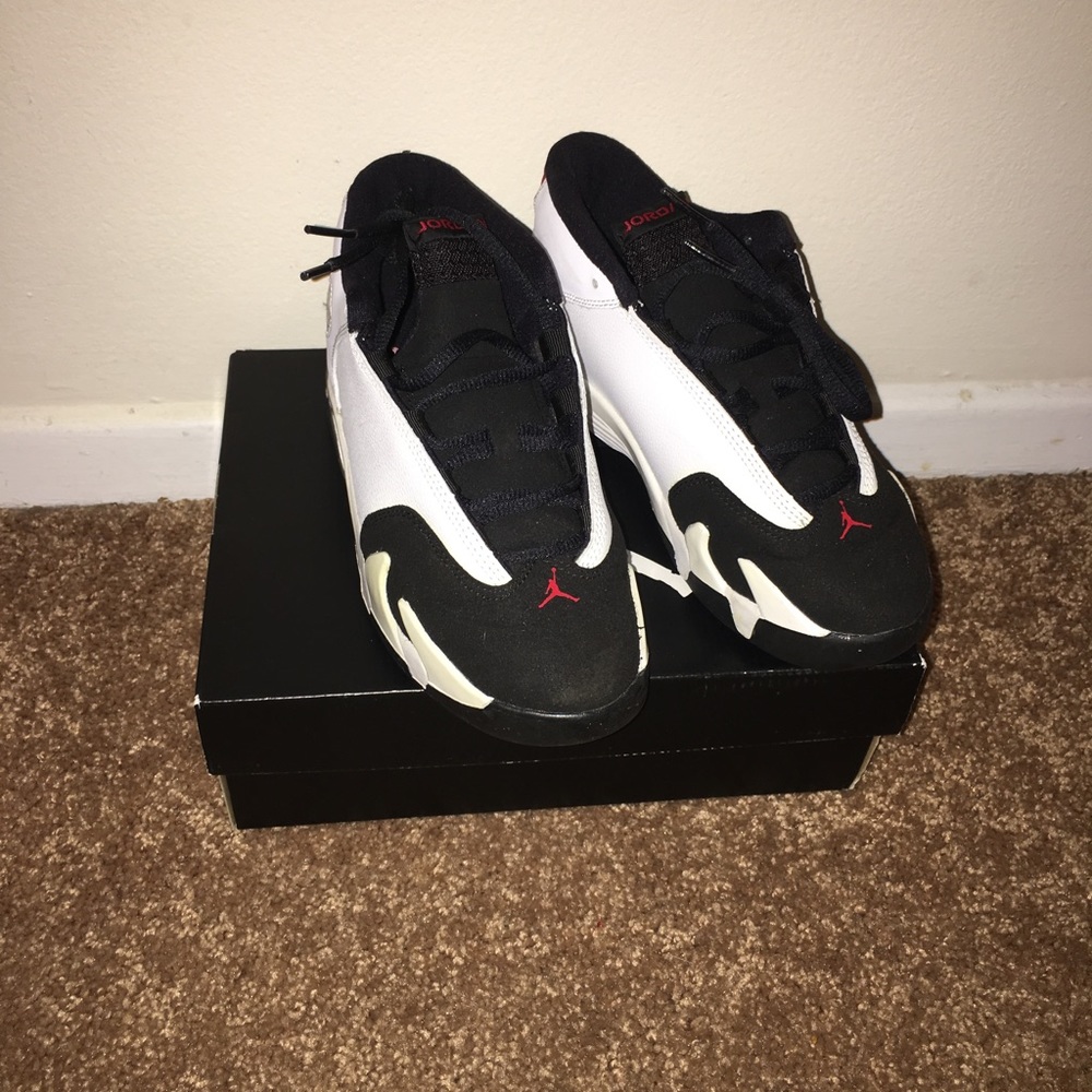 BLACK TOE Jordan 14s🔥🖤