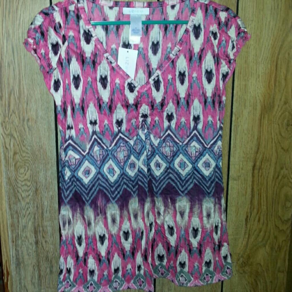 LIZWEAR Medium Crinkled Top
