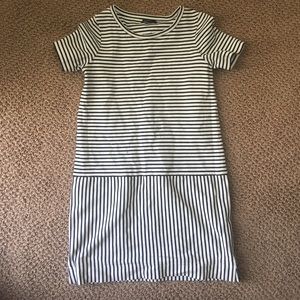 Madewell dress striped