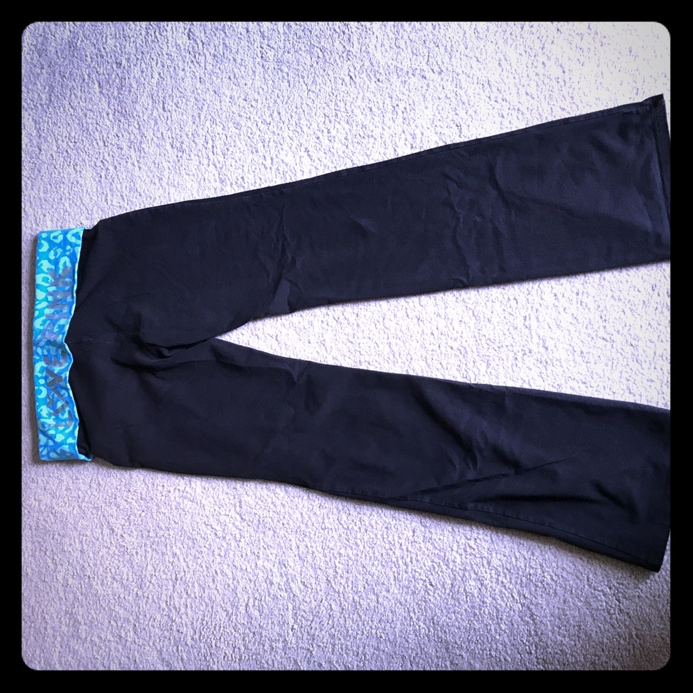 Victoria's Secret Pink Foldover Yoga Pants