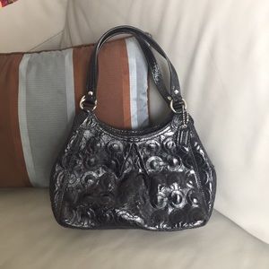 Black coach purse