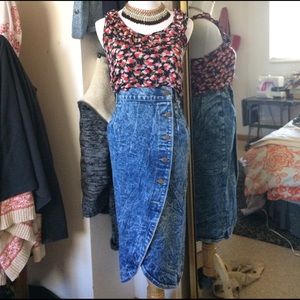 Vintage Denim skirt