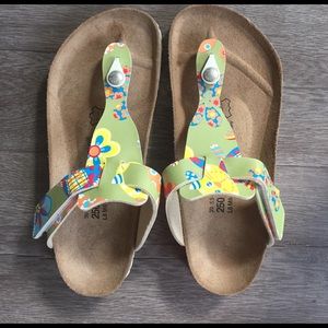 Multi pattern Birkenstock Sandals - Size 39