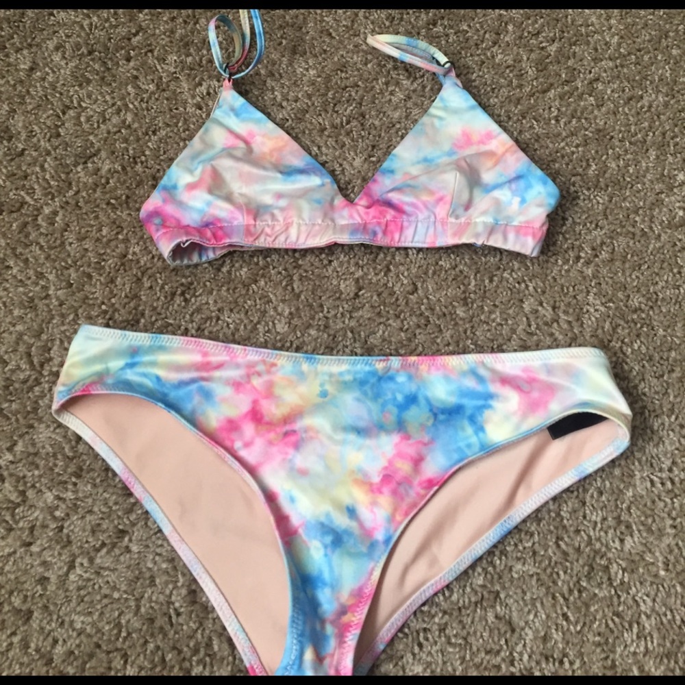 🌼Unif tye dye bikini