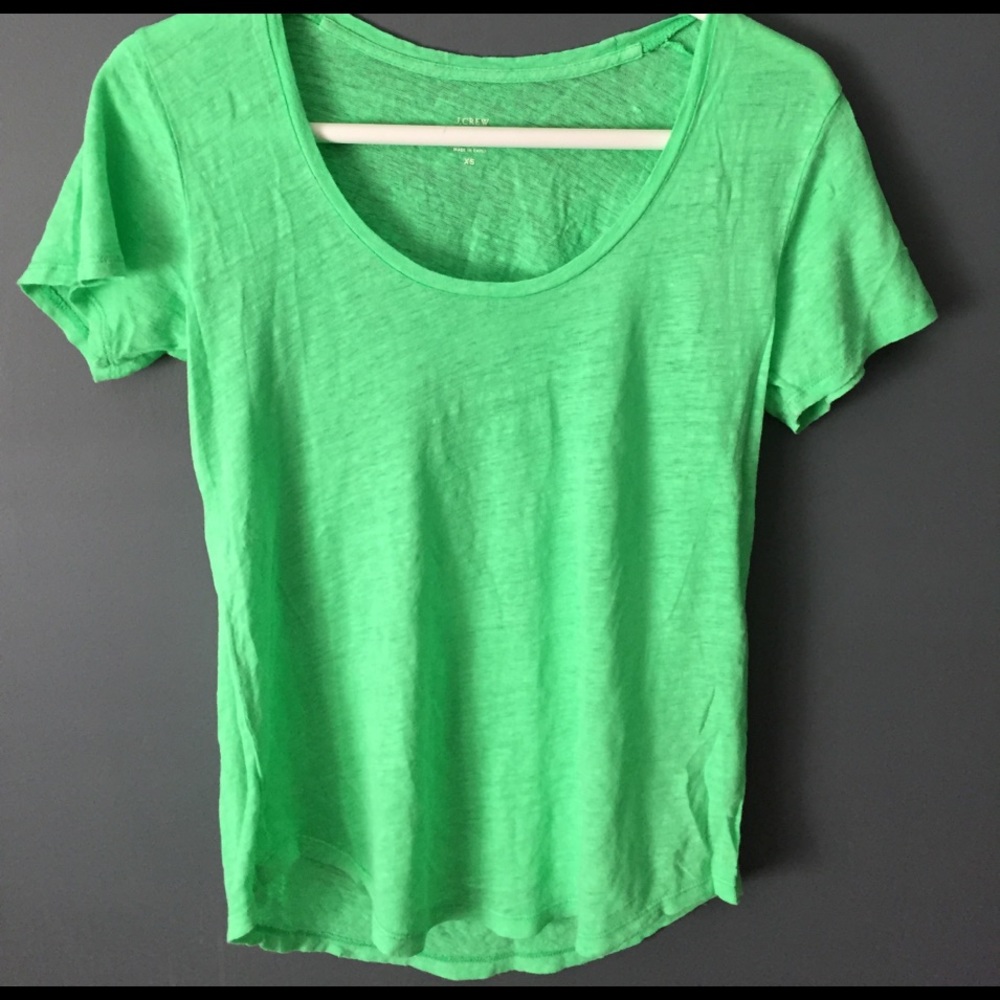 Jcrew linen tee