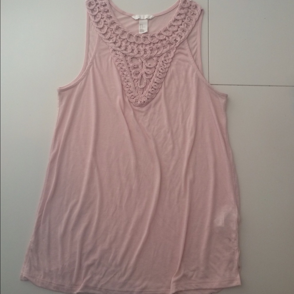 H&M rose pink women's top size Medium