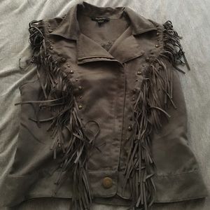 Fringe vest