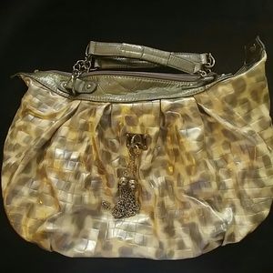 Large Metallic Handbag