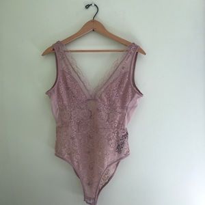 TOPSHOP Lace Bodysuit