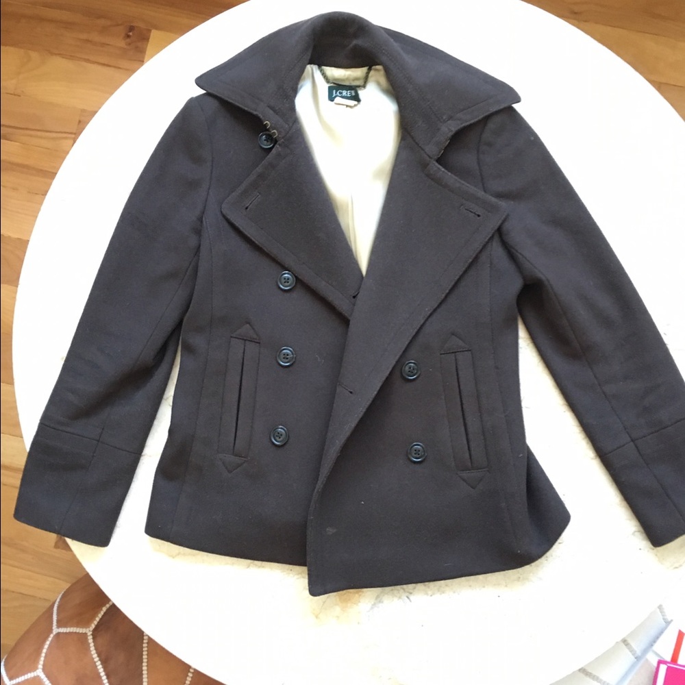 Adorable Jcrew Pea Coat Pxs