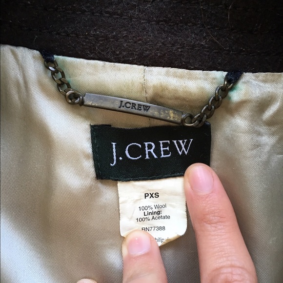 Adorable Jcrew Pea Coat Pxs - Picture 4 of 4