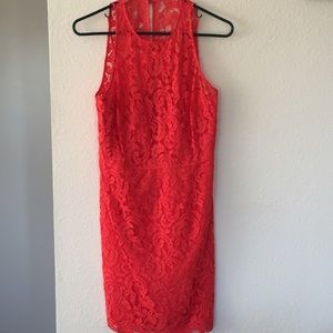 JCrew Coral Pamela dress size 6