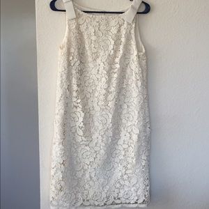 Ann Taylor wedding shift dress