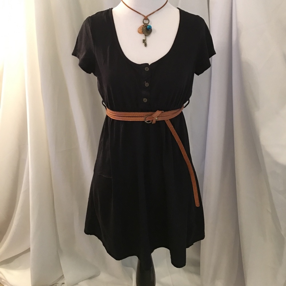 Black summer dress