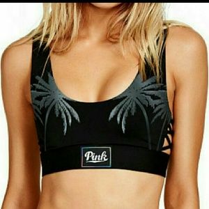 VS PINK STRAPPY SPORTS BRA