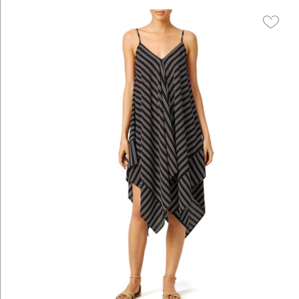 J.O.A Geo Scarf Shift Dress sz S
